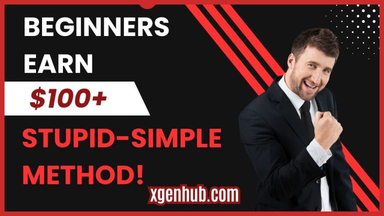 ,Beginners Earn $100+ By DOING THIS STUPID-SIMPLE Method!