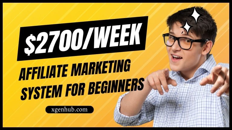 Dumbest $2700/Week Affiliate Marketing System for Beginners