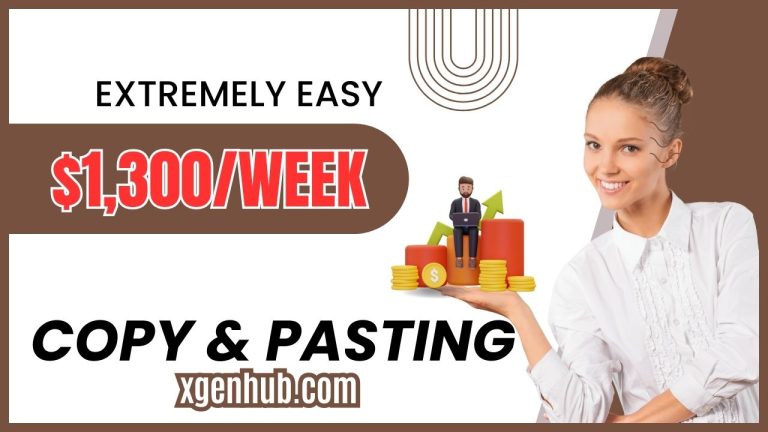 EXTREMELY Easy $1,300/WEEK Method By Copy & Pasting