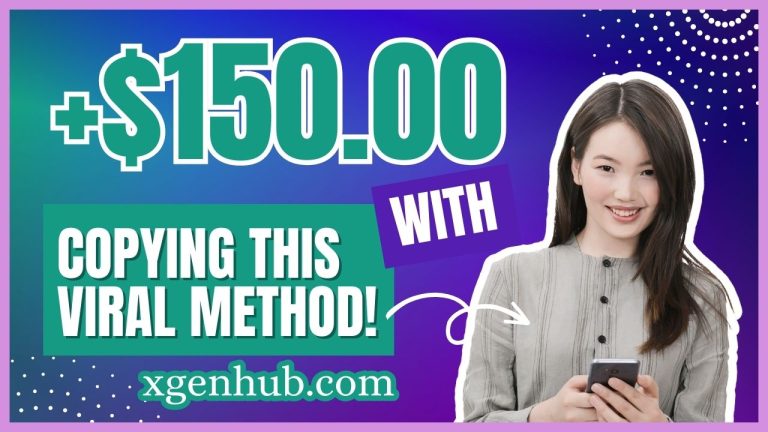 Get Paid +$150.00 Per Day Copying This VIRAL Method