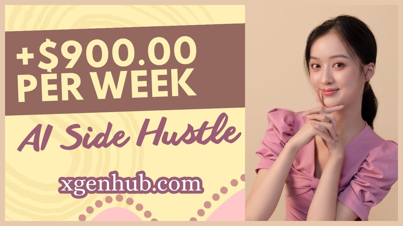 The EASIEST AI Side Hustle 2023! Get Paid +$900.00 Per Week