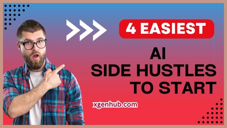 5 EASIEST AI Side Hustles To Start In 2023 (Work From Home)