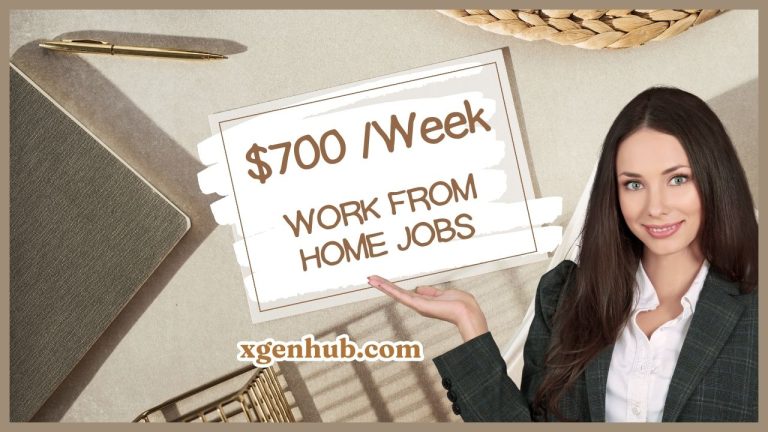 $700 Per Week + Paid Training WORK FROM HOME JOBS 2023