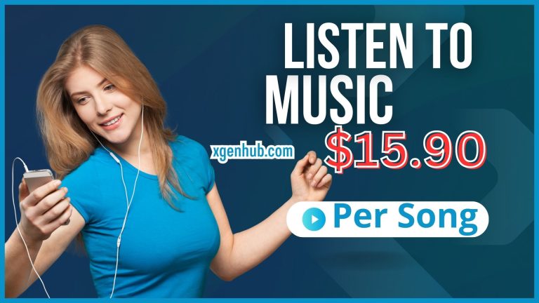 Listen To Music And Earn $15.90 Per Song INSTANTLY! (Make Money Online 2023)