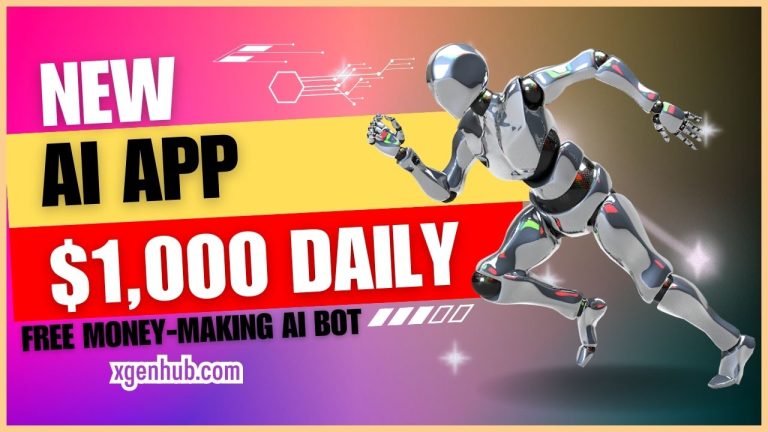 NEW AI App Pays You $1,000 Daily Within 24 Hours! (Free Money-Making AI Bot)