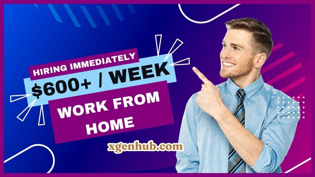 PAID TRAINING!!! $600+ Per Week!!! Hiring Immediately | WORK FROM HOME JOBS 2023