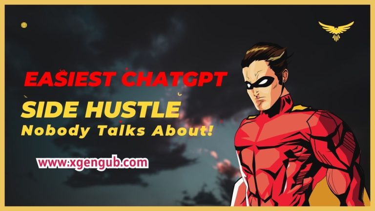 Easiest ChatGPT Side Hustle Nobody Talks About! (Make Money Online 2023)