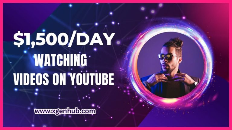 Make $1,500/Day Watching FREE Videos On YouTube