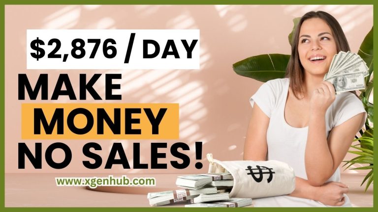 (NO SALES!) $2,876 In One Day Using Google News! (FREE) Make Money Online!