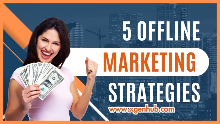 6 Offline marketing strategies for the online business