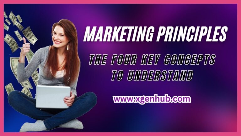 Marketing Principles: The Four Key Concepts To Understand