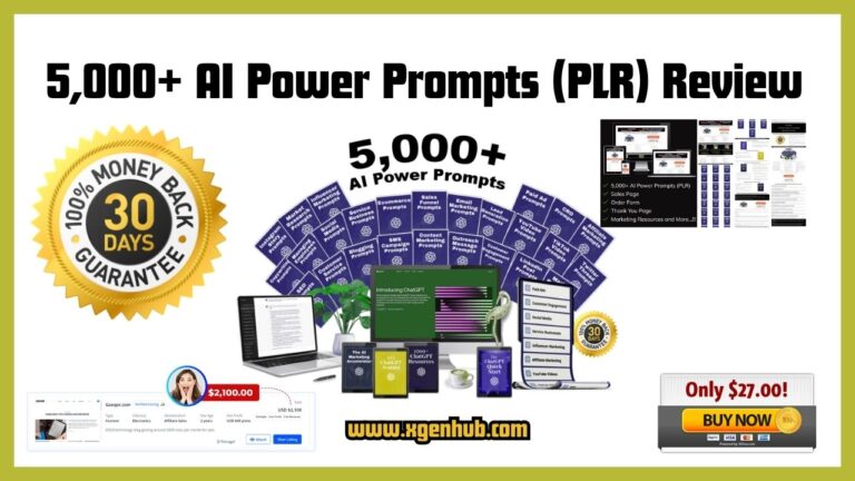 5,000+ AI Power Prompts (PLR) Review