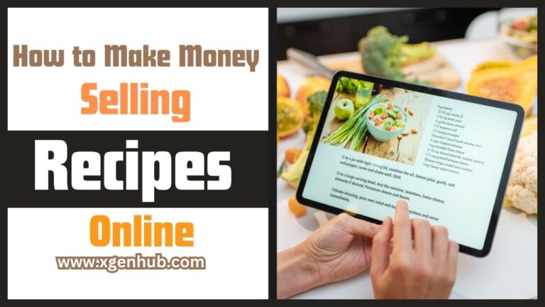 How to Make Money Selling Recipes Online