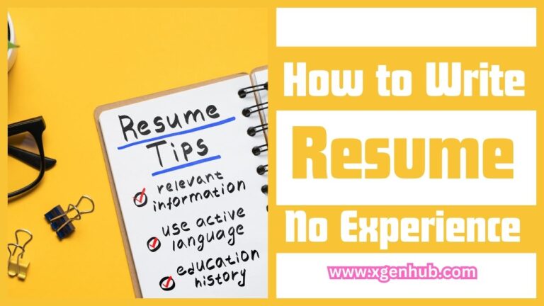How to Write a Resume with No Experience: 5 Tips