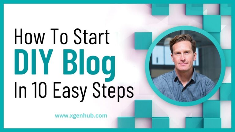 How To Start A DIY Blog In 10 Easy Steps