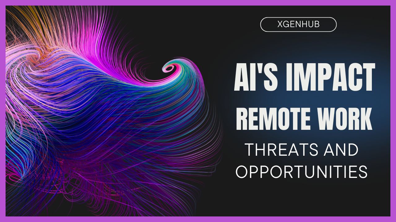 AI's Impact on Remote Work: Threats and Opportunities
