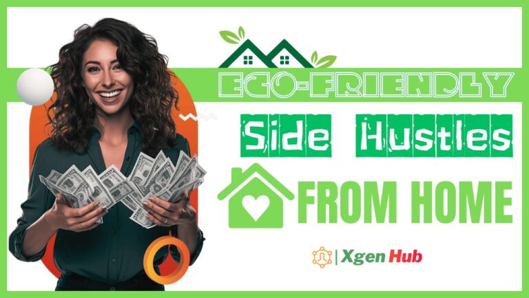 Sustainable Side Hustles: Eco-Friendly Ways to Earn from Home