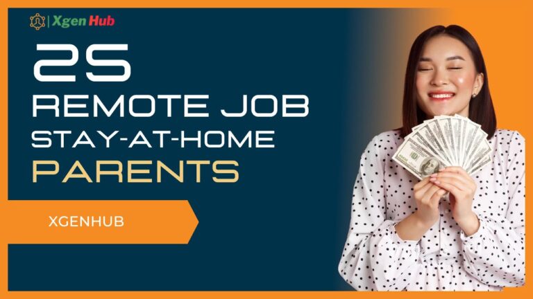 25 Remote Jobs for Stay-at-Home Parents