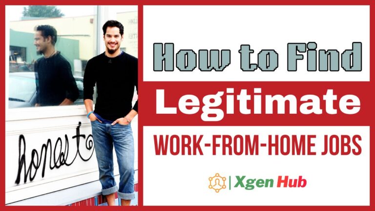 How to Find Legitimate Work-from-Home Jobs
