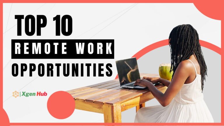 Top 10 Remote Work Opportunities for 2024