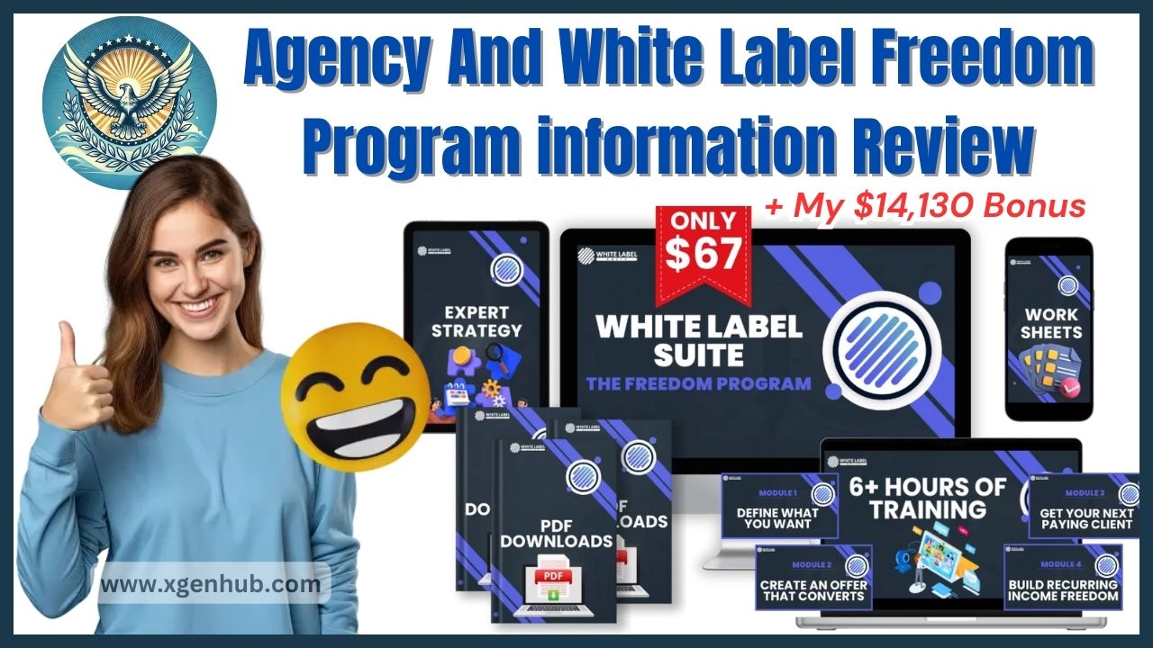 Agency And White Label Freedom Program information Review