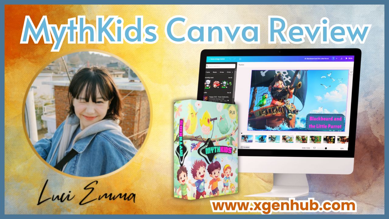 MythKids Canva Review - Create Your Own Children's Video Stories Using Drag-and-Drop App