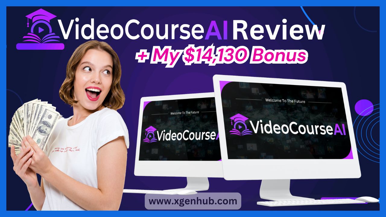 VidCourses AI Review - Turn Your Boring Content & Voice Into An Awesome HQ Stunning Video Courses