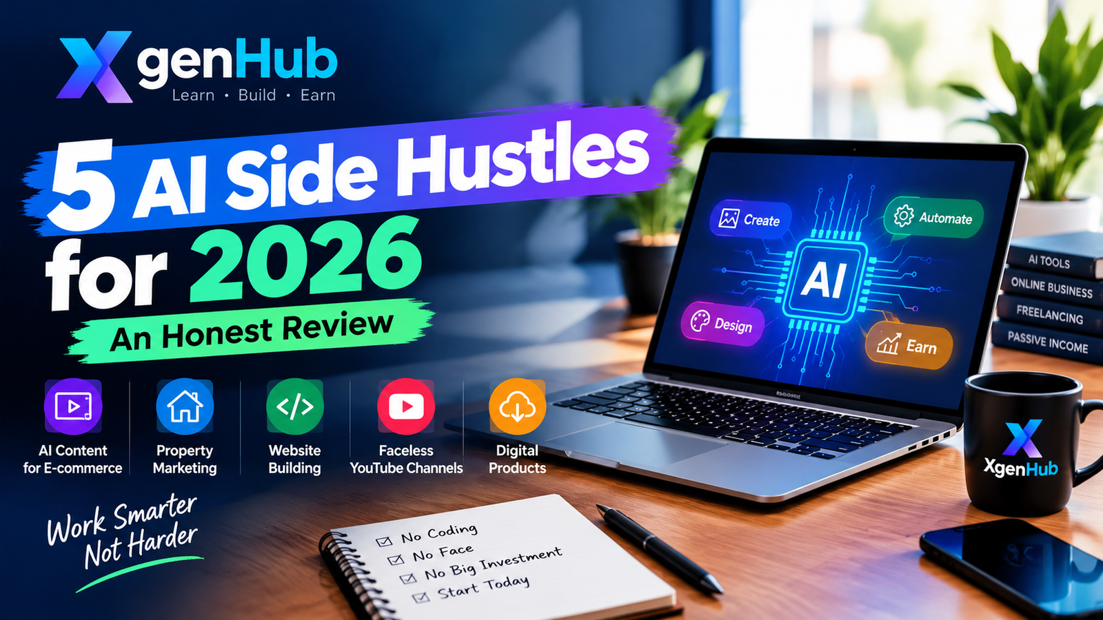 5 AI Side Hustles for 2026: An Honest Review